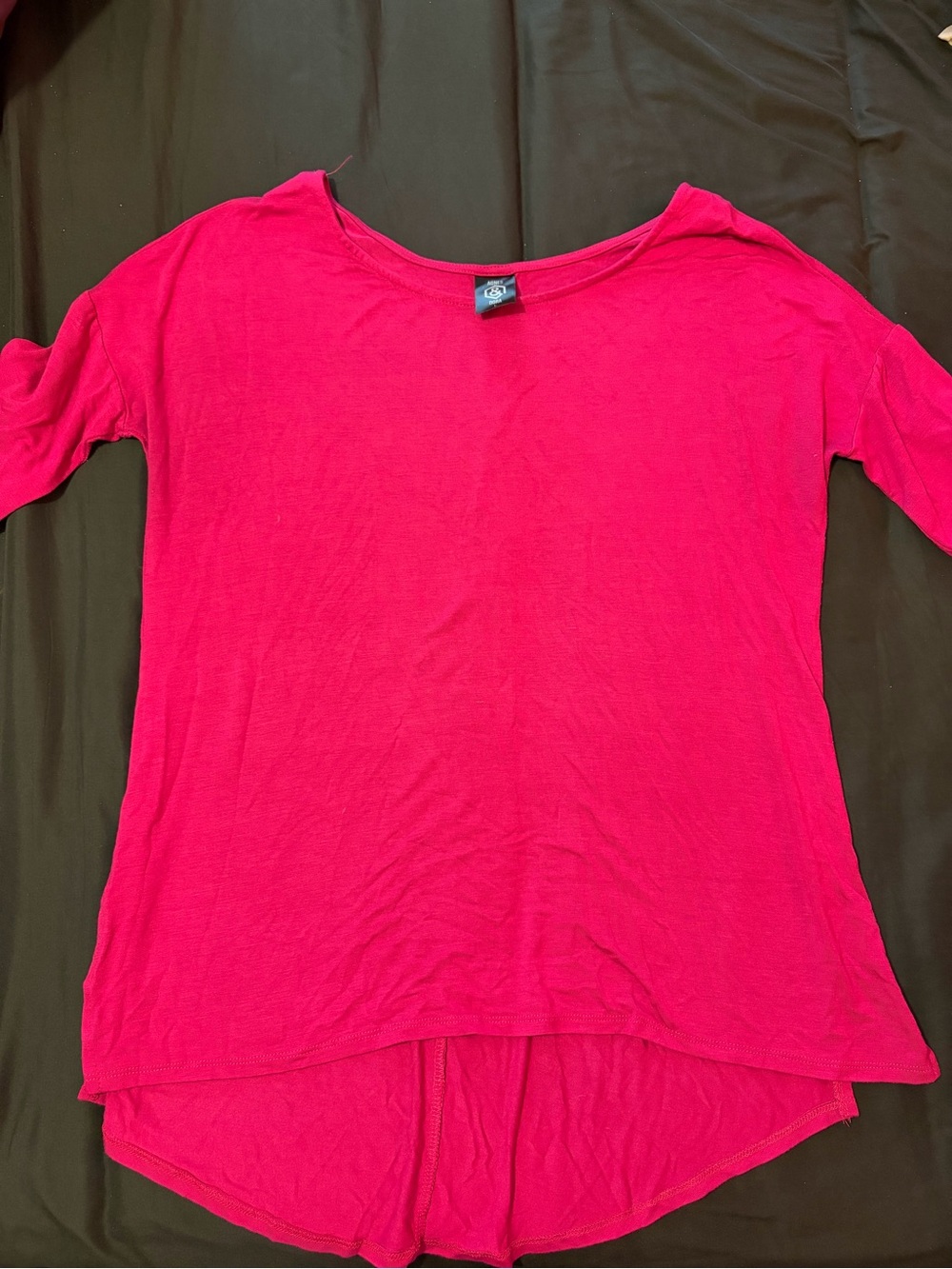 Agnes & Dora Women’s Hot Pink Lightweight Long Sleeve Top